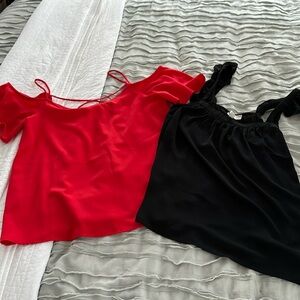 Bundle of two “going out tops” 😀